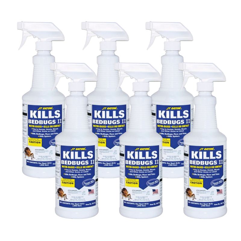 BEDBUG II SPRAY WATERBASE 6- QUART BOTTLES