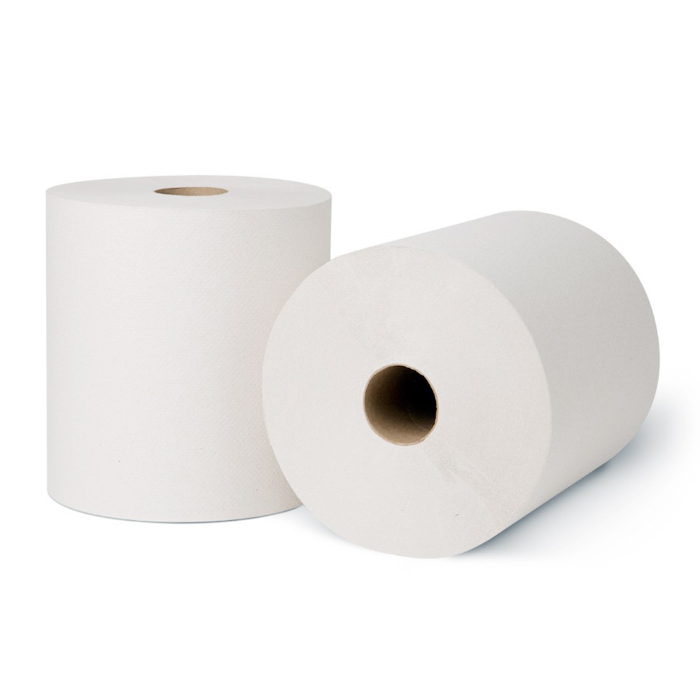 7850W HARDWOUND ROLL TOWEL 6/1 800FT- WHITE
