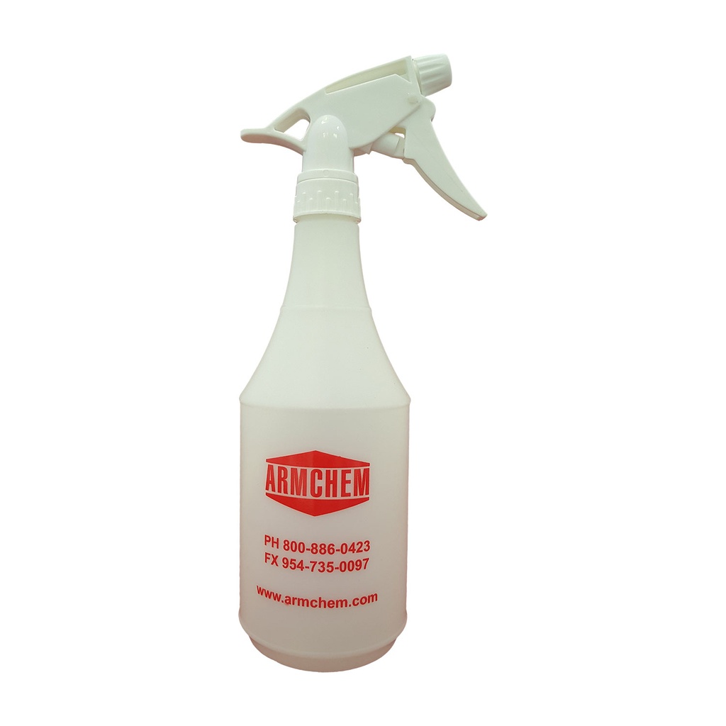 TRIGGER SPRAYER COMPLETE (WHITE BOTTLE) WITH RED TRIGGER
