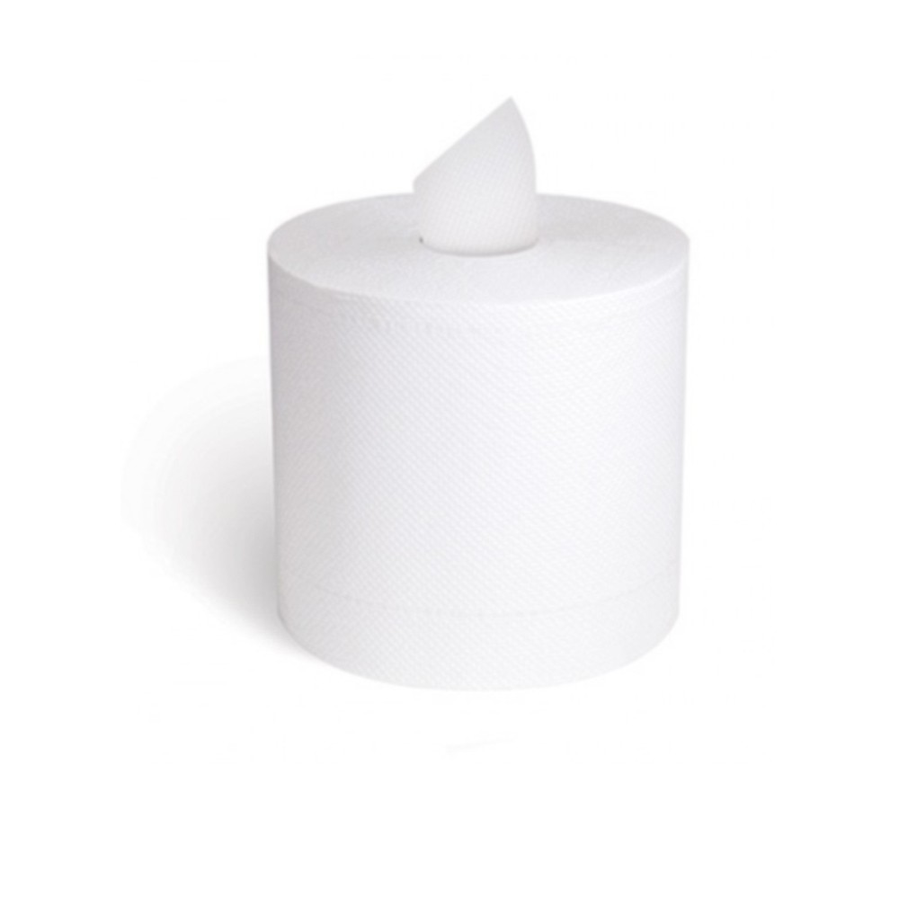 8400A LINEN EMBOSSED CENTER PULL HAND TOWEL - PERFORATED (6 ROLLS/CASE)