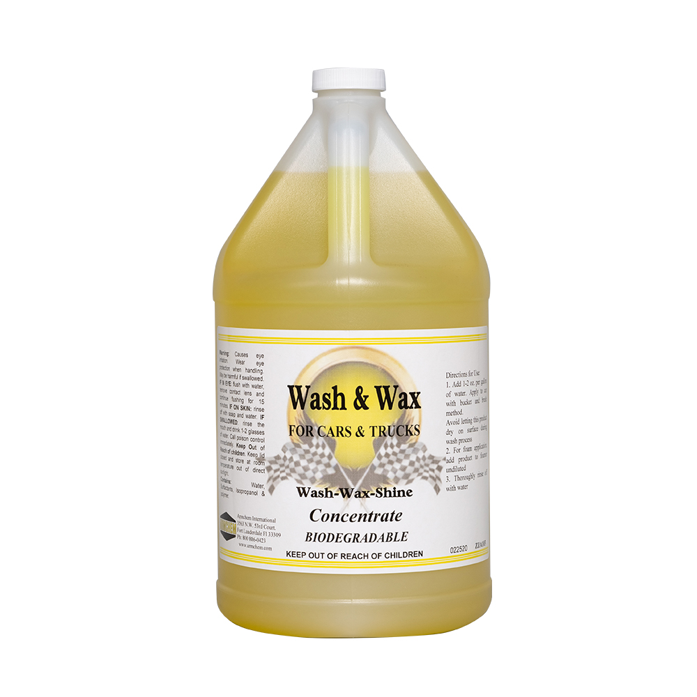 WASH & WAX 4X1