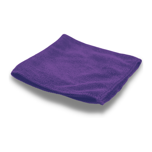 [KISS-MICRO-PURP] 16" Microfiber Cloth, Round Corners, Purple, Pack of 12